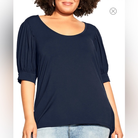 City Chic Natalie Tee size xxl/24 - Picture 4 of 4